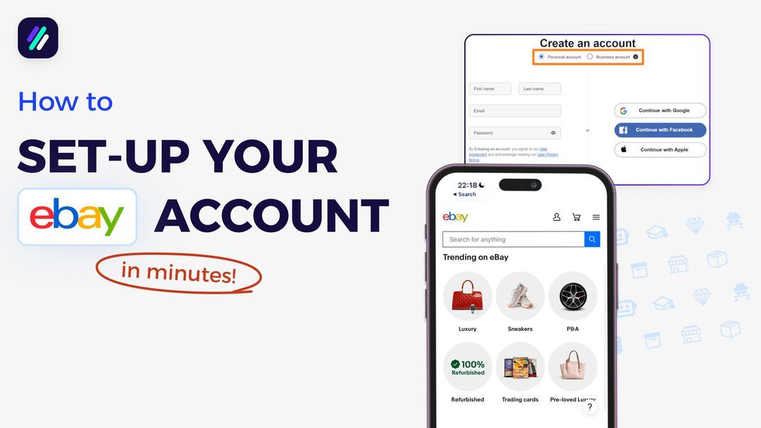 How To Setup Your eBay Seller Account In Minutes (Step-by-Step)
