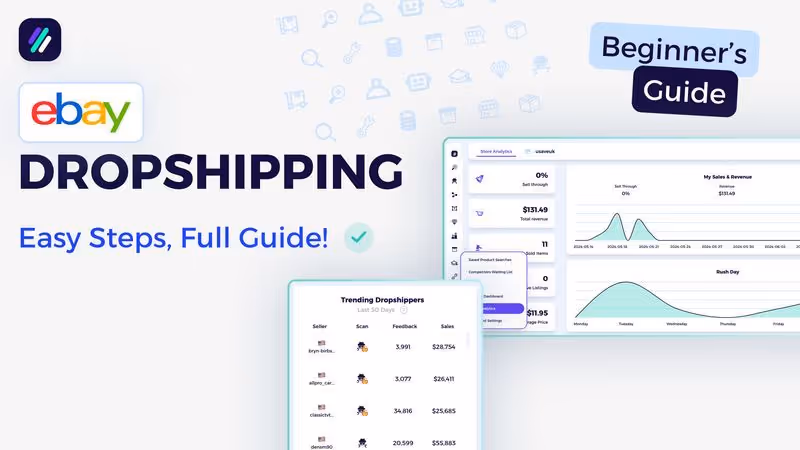 How To Dropship on eBay in 2025 [Easy Steps for Dropshipping Beginners]