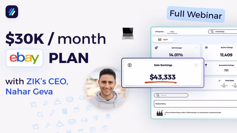 How to Start eBay Dropshipping in 2025 & Make $30k/Month [Webinar]