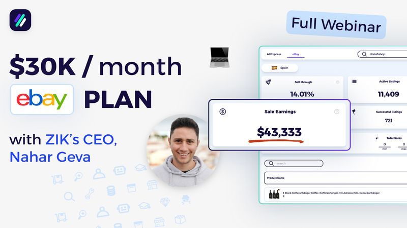 How to Start eBay Dropshipping in 2025 & Make $30k/Month [Webinar]