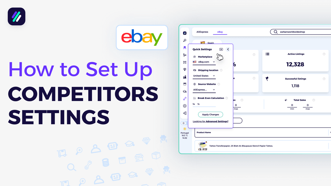 Competitor Research settings tutorial