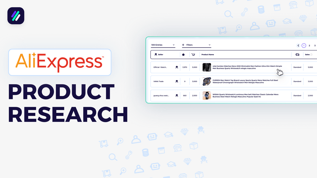 AliExpress Product Research tutorial