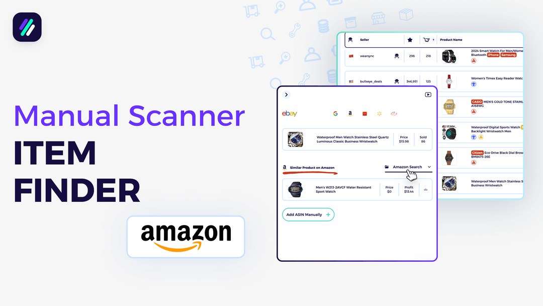 Manual Scanner – Item finder tutorial – Amazon