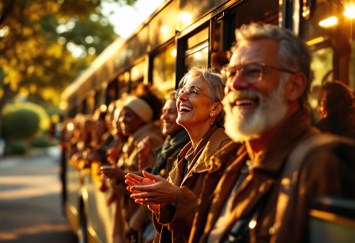 image of passengers boarding a bus