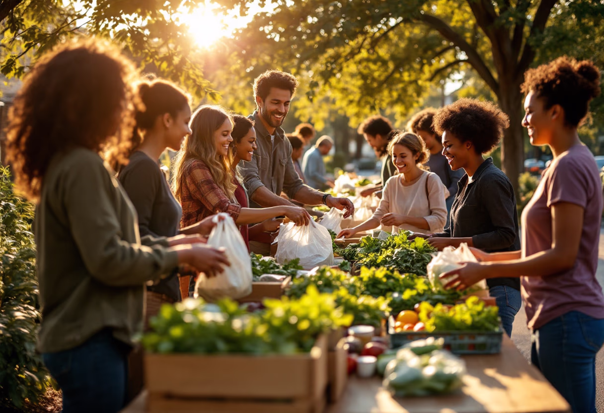 image of food distribution in underprivileged communities