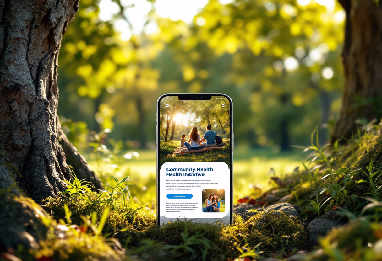 image of health program (for a nonprofit & charity) [digital project]