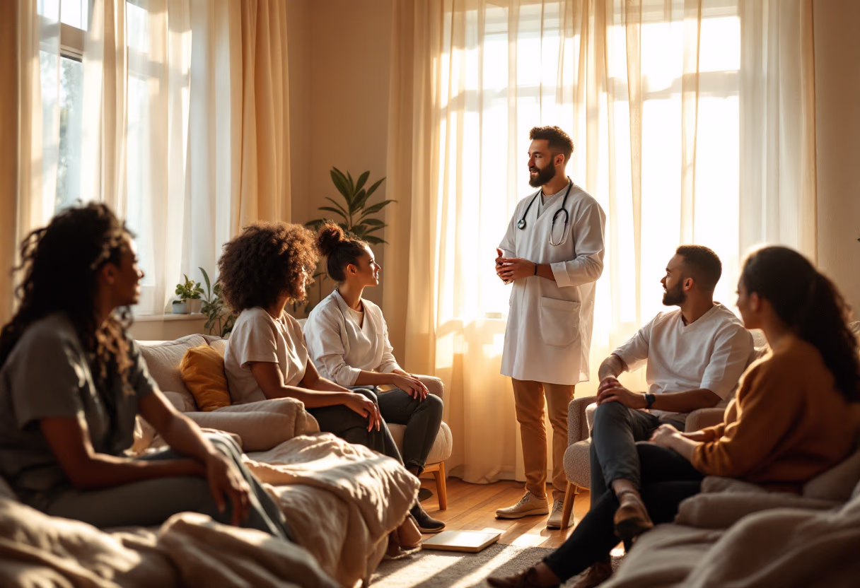 image of healthcare training session