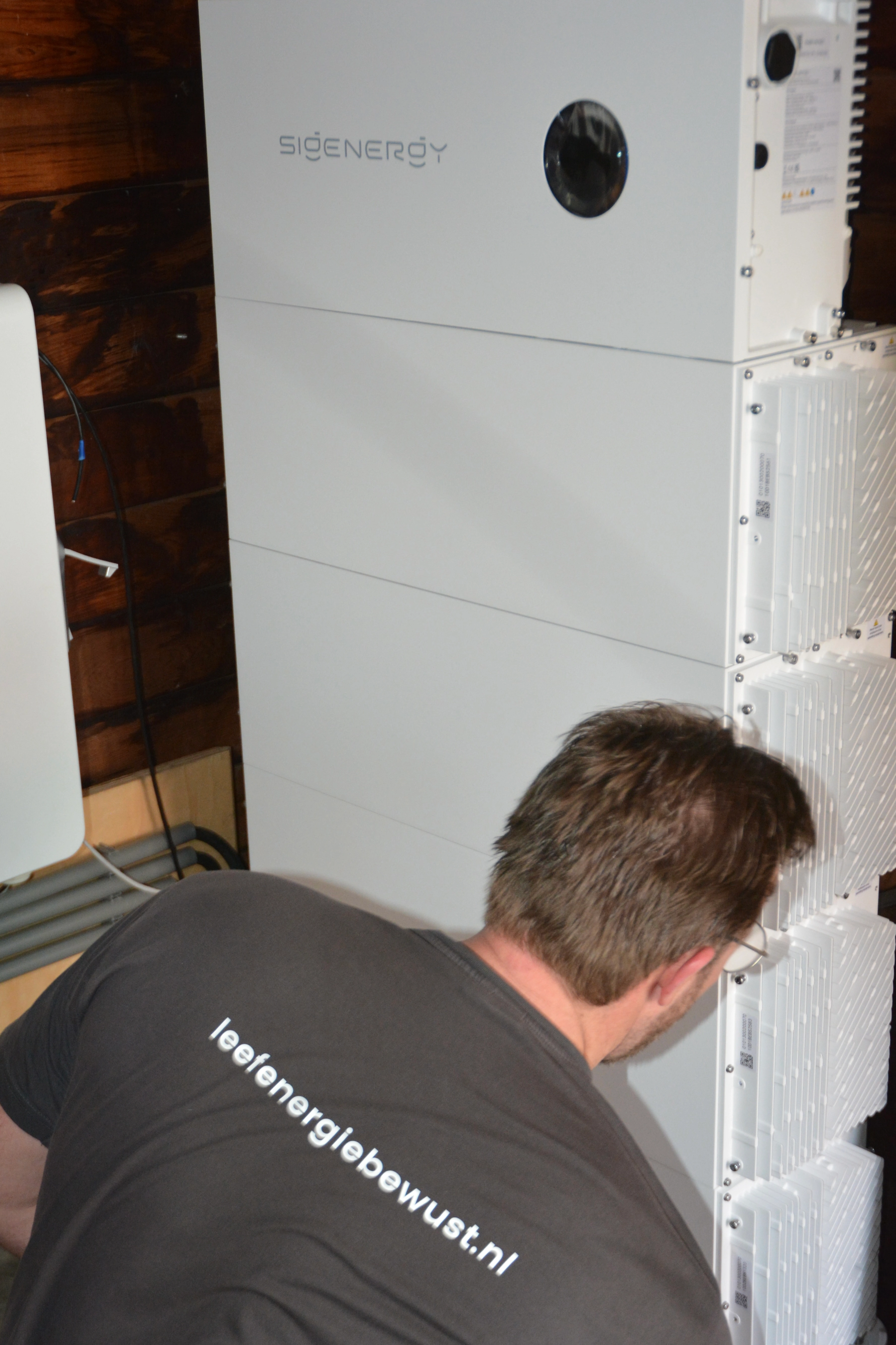 Montage SigEnergy Thuisbatterij door LeefEnergieBewust