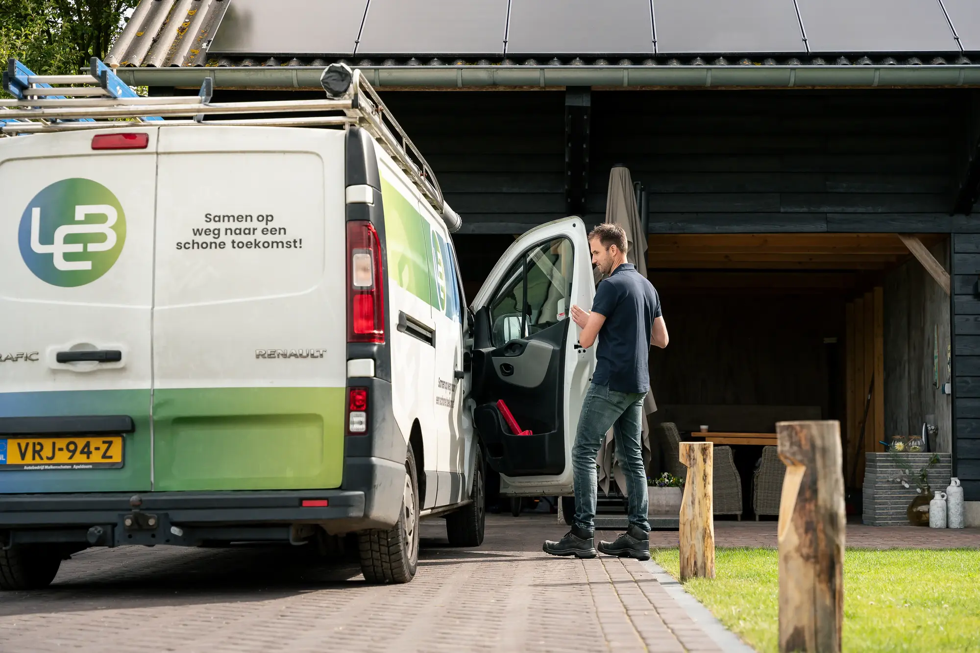 Zonnepanelen bij LeefEnergieBewust