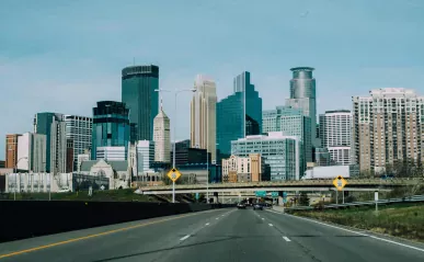 Minneapolis downtown skyline