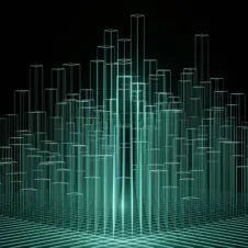 holographic bars at different heights