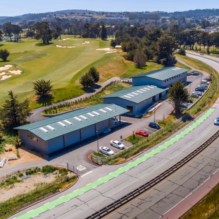 California Golf Club of San Francisco steel buildings