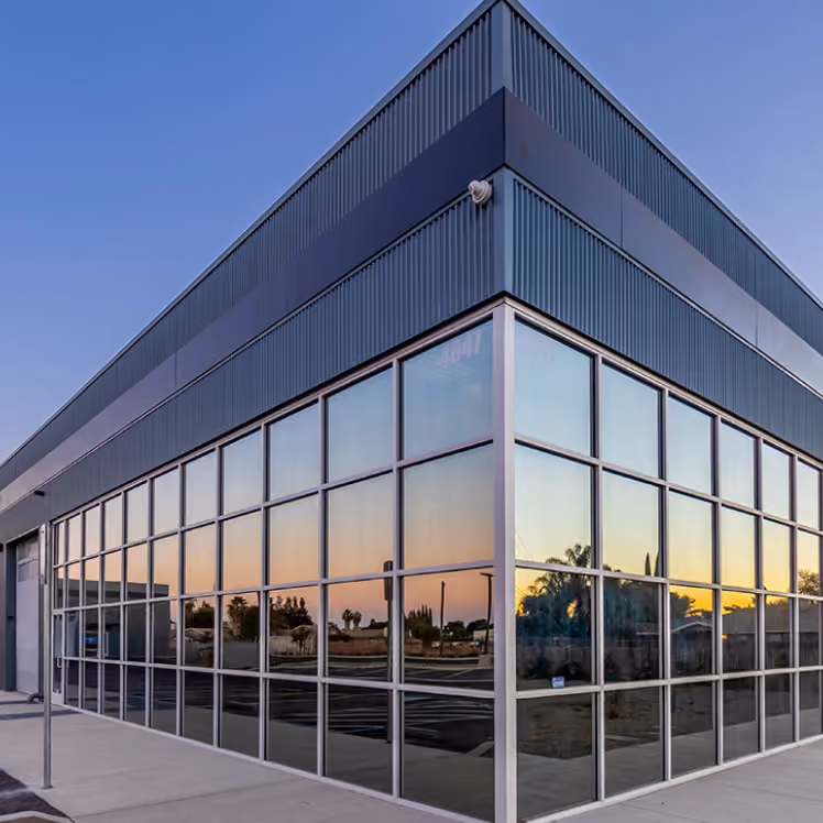 Hughes’ Commercial steel building