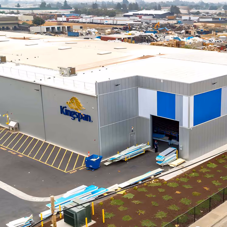 Kingspan metal warehouse buildings