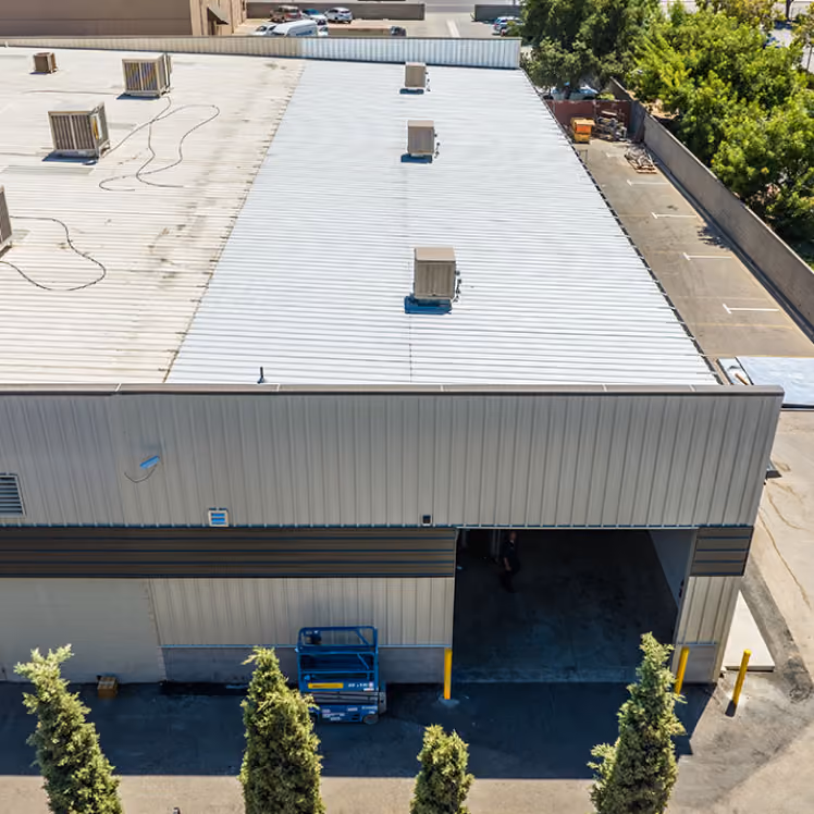 E & S Precision Machine custom commercial steel building