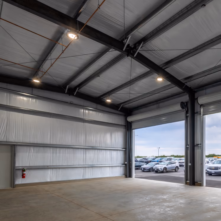 American Chevrolet custom commercial steel building