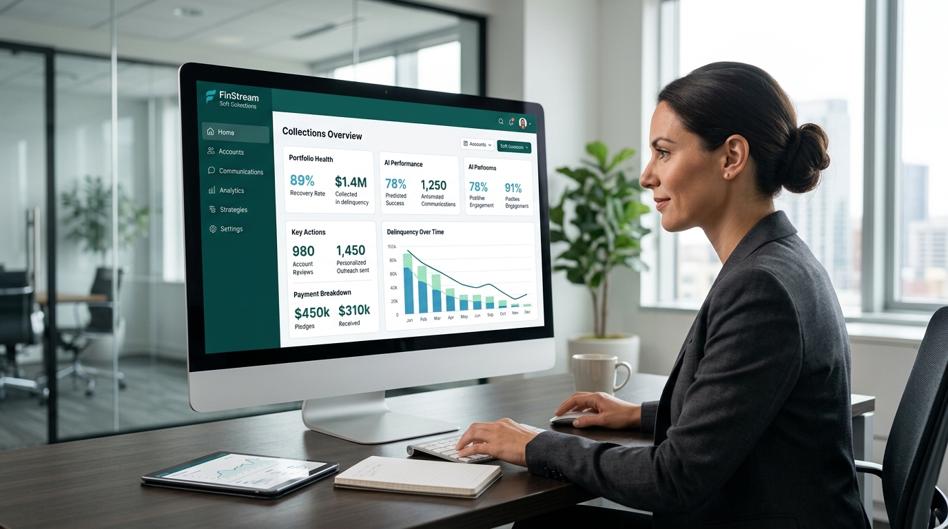 cloud-based soft collections for property management