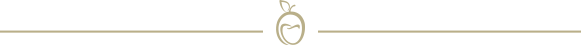 A gold line with logo