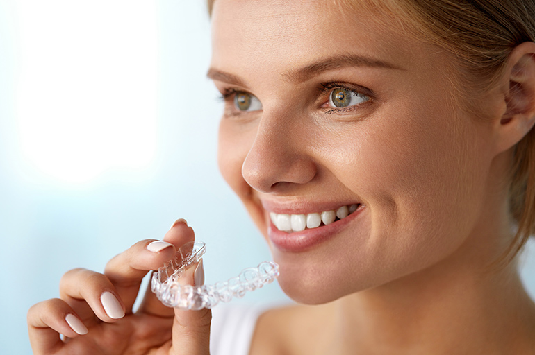 clear braces