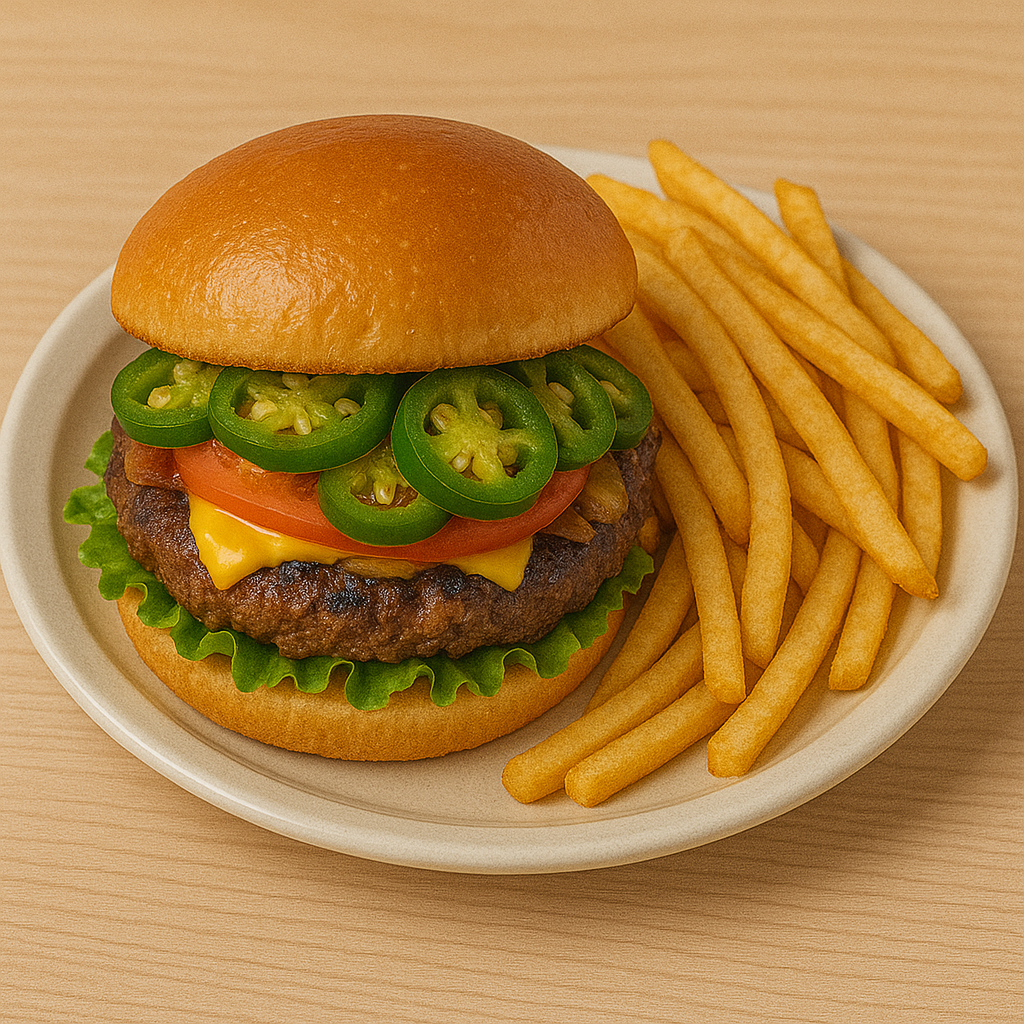 Jalapeno Smash Burger