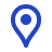 Icon location in blue.