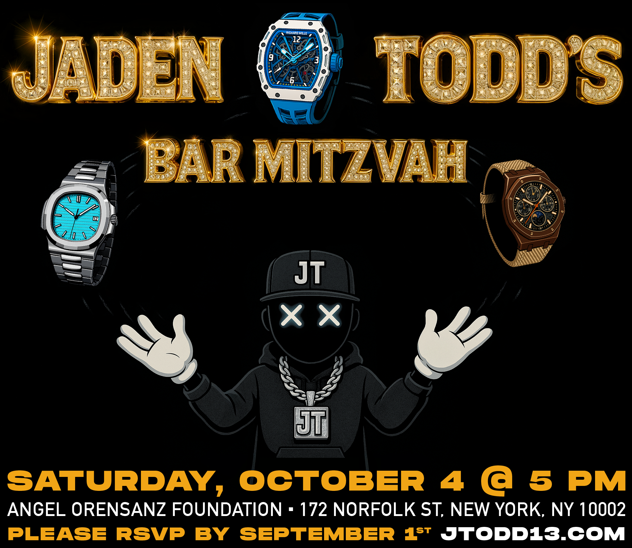 Jaden’s Bar Mitzvah 2025 – Save Your Spot