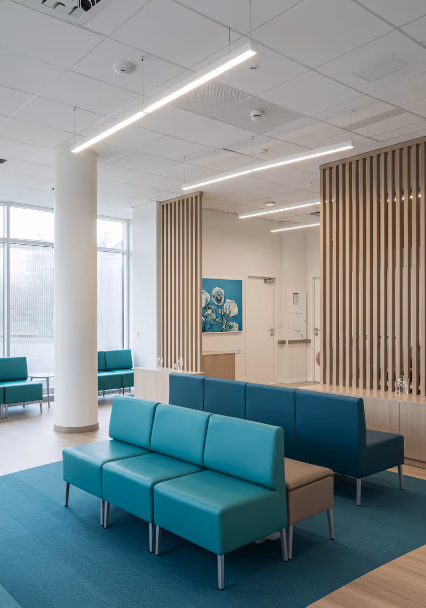 interior seating at wellspring clinic