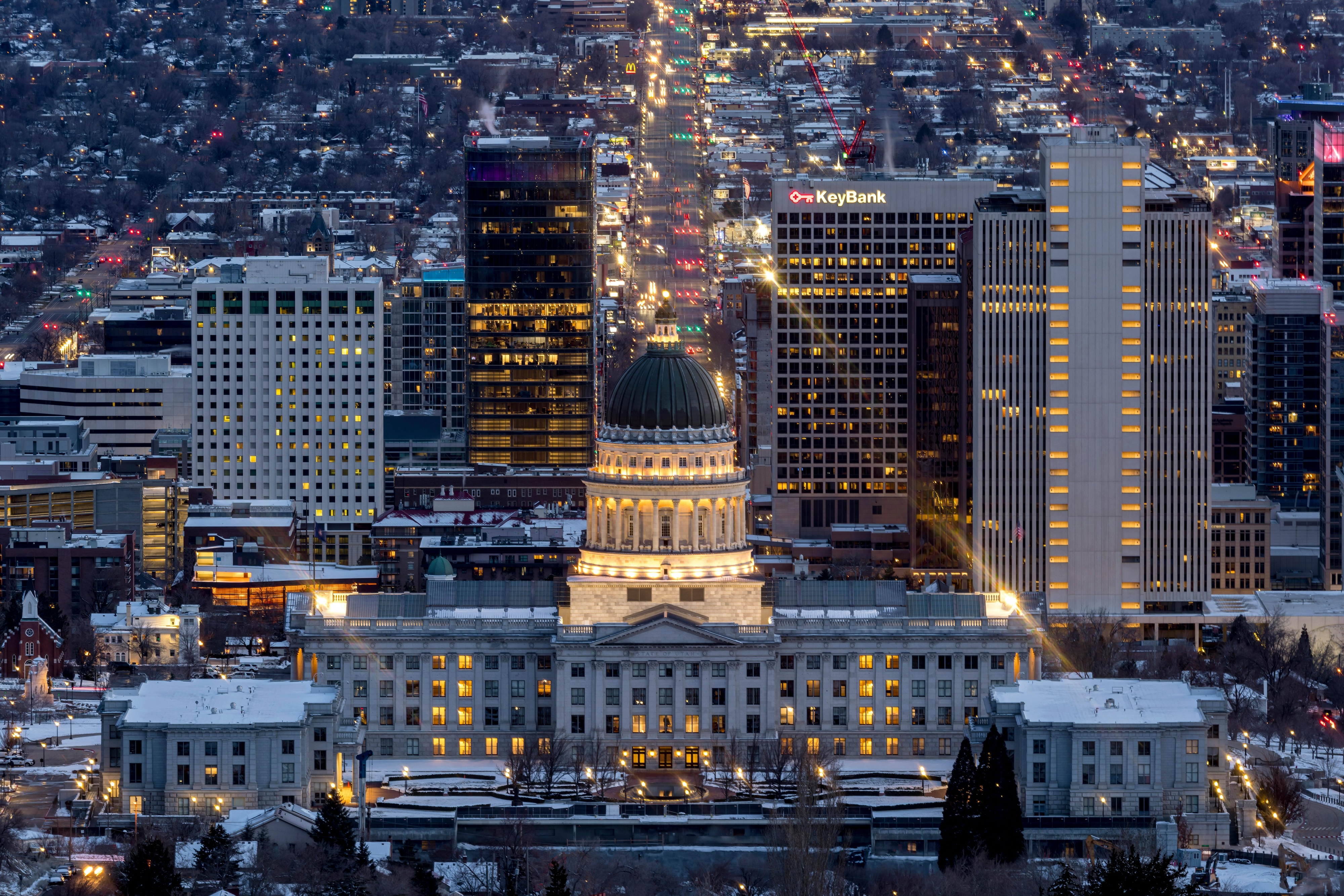Downtown Stock Photo