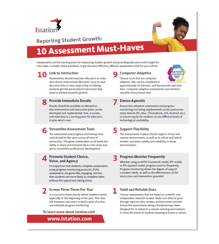 Top 10 Assessment Must Haves