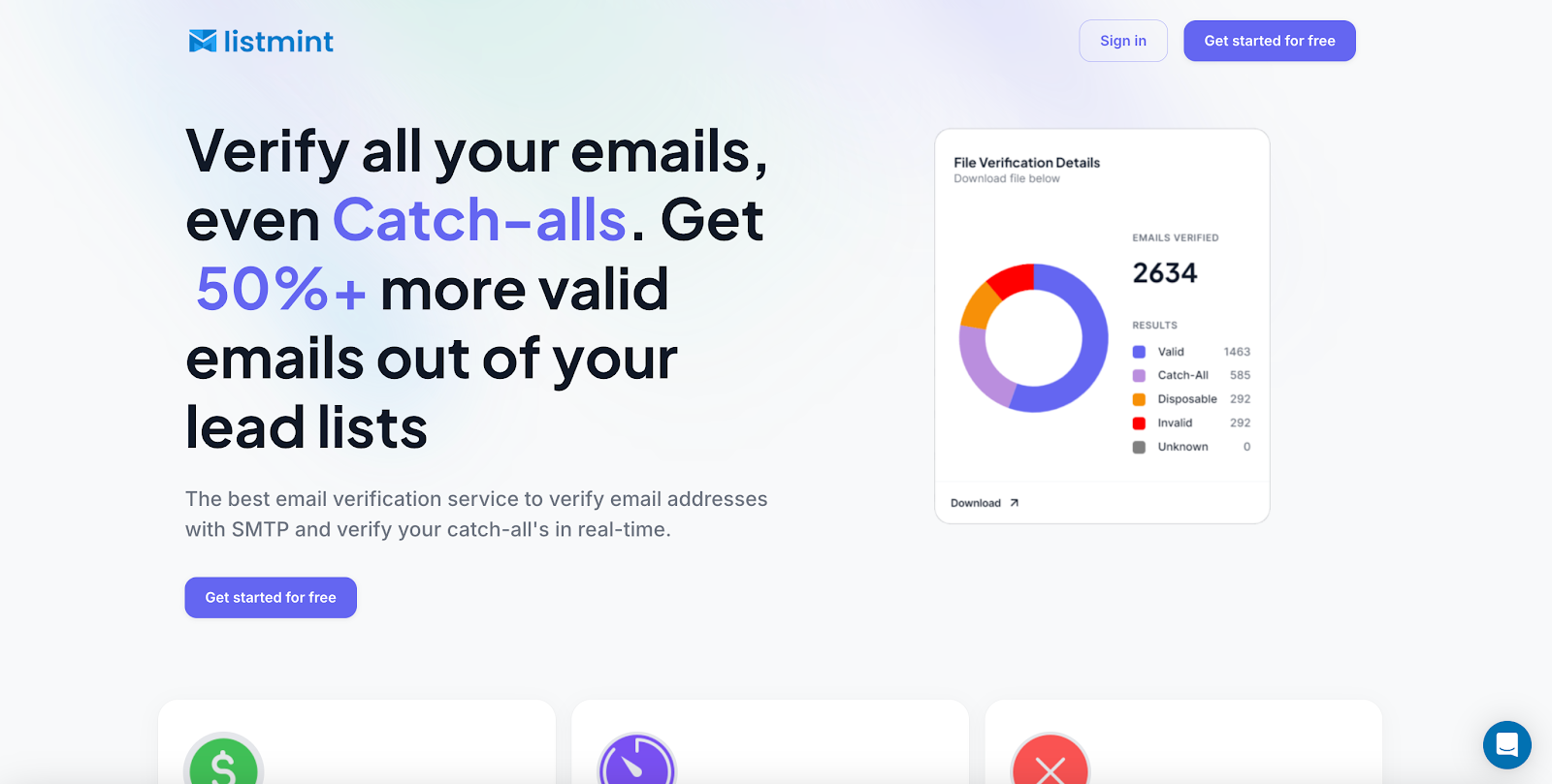 Verify Emails with Listmint
