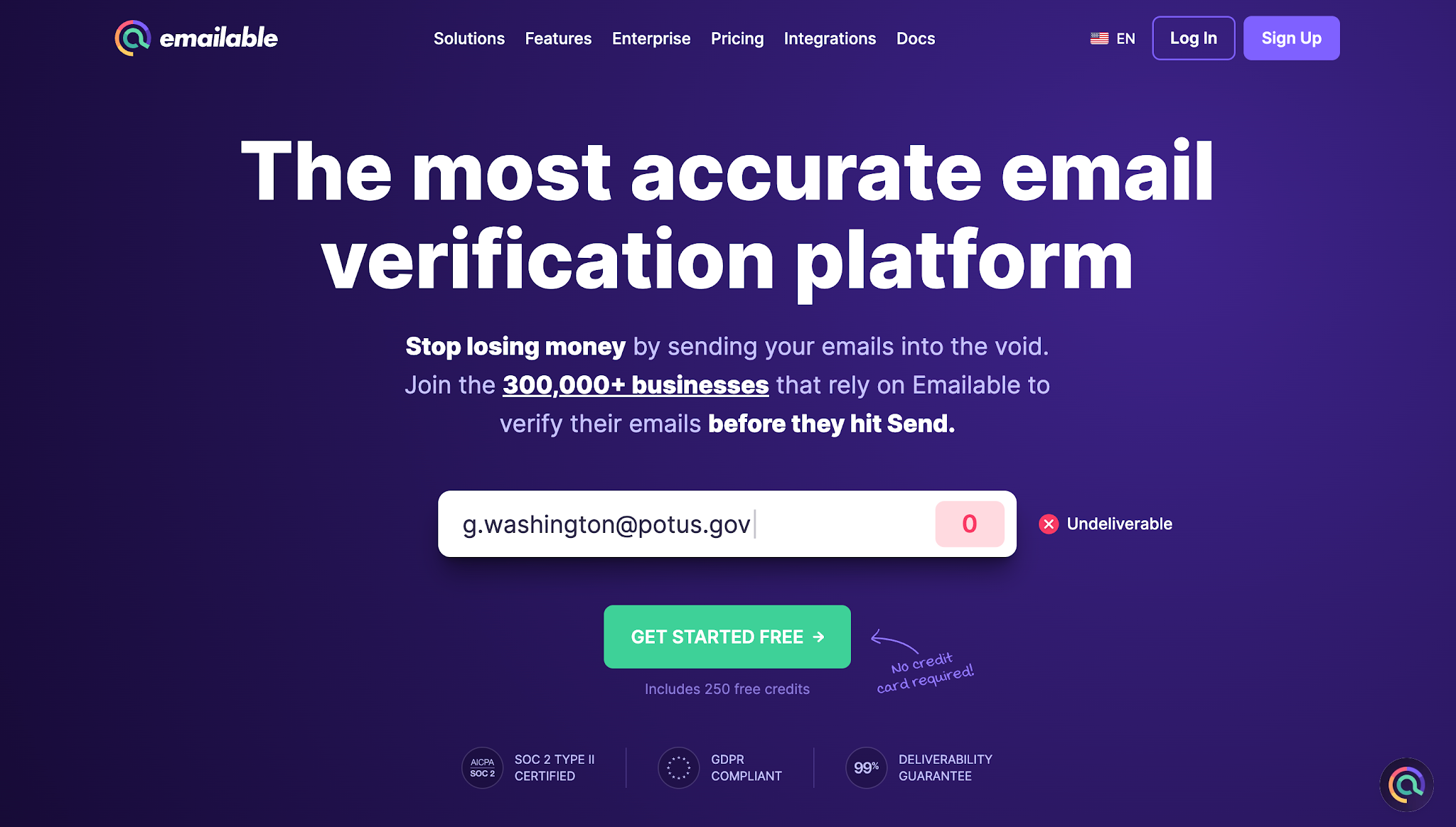 Emailable