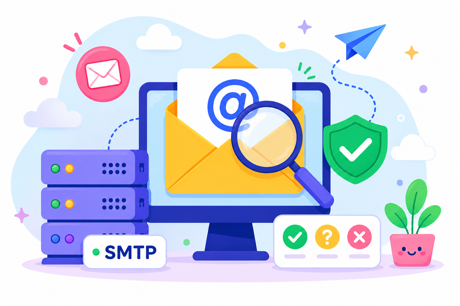 smtp email verification