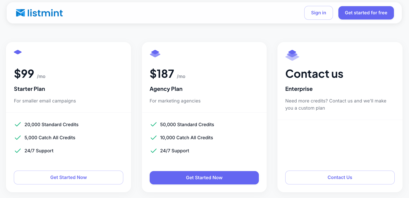 Listmint Pricing