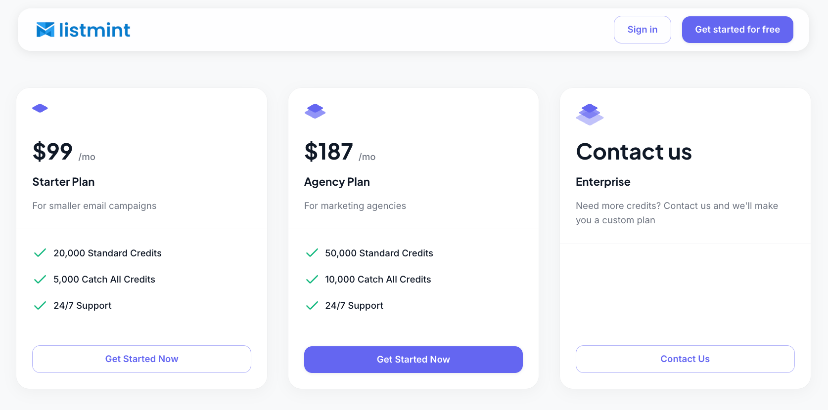 Listmint Pricing