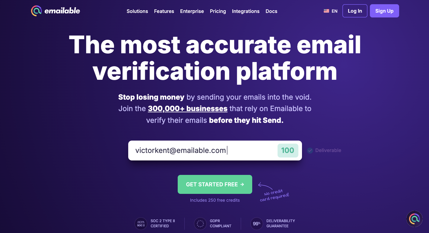 Emailable