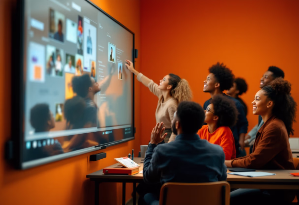 image of students using technology (for a edtech)