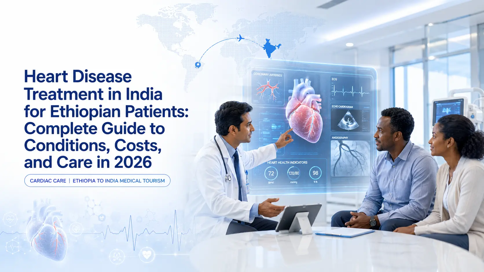 Heart disease treatment in India for Ethiopian patients