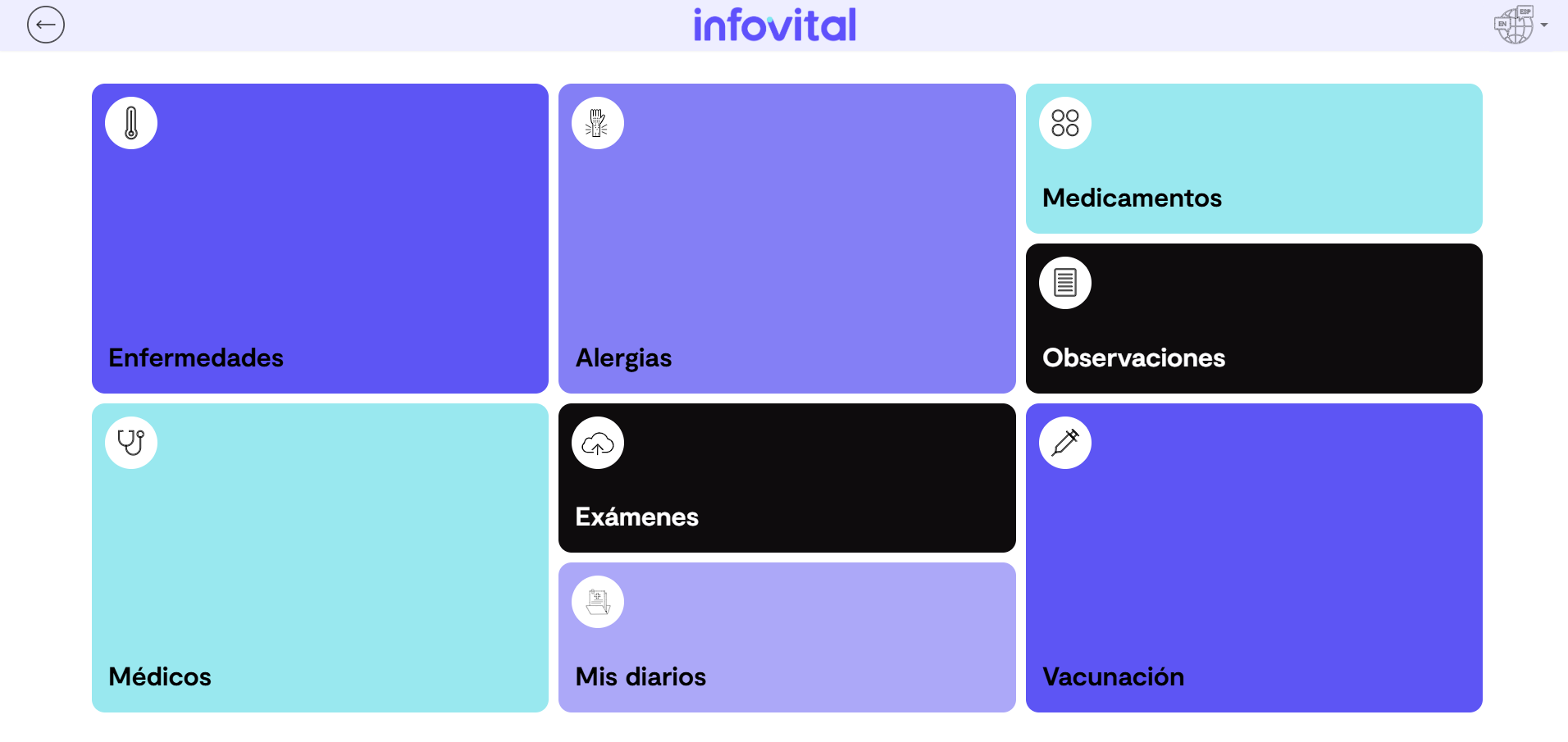 ficha medica paciente