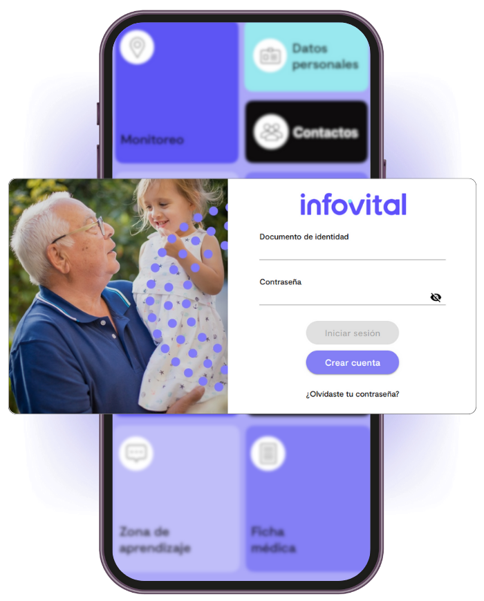 mockup iphone - app personas