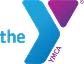 YMCA logo with blue Y and colored triangles above on white background.