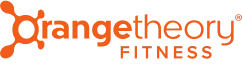 Orangetheory Fitness logo with orange and black text and a circular design element.