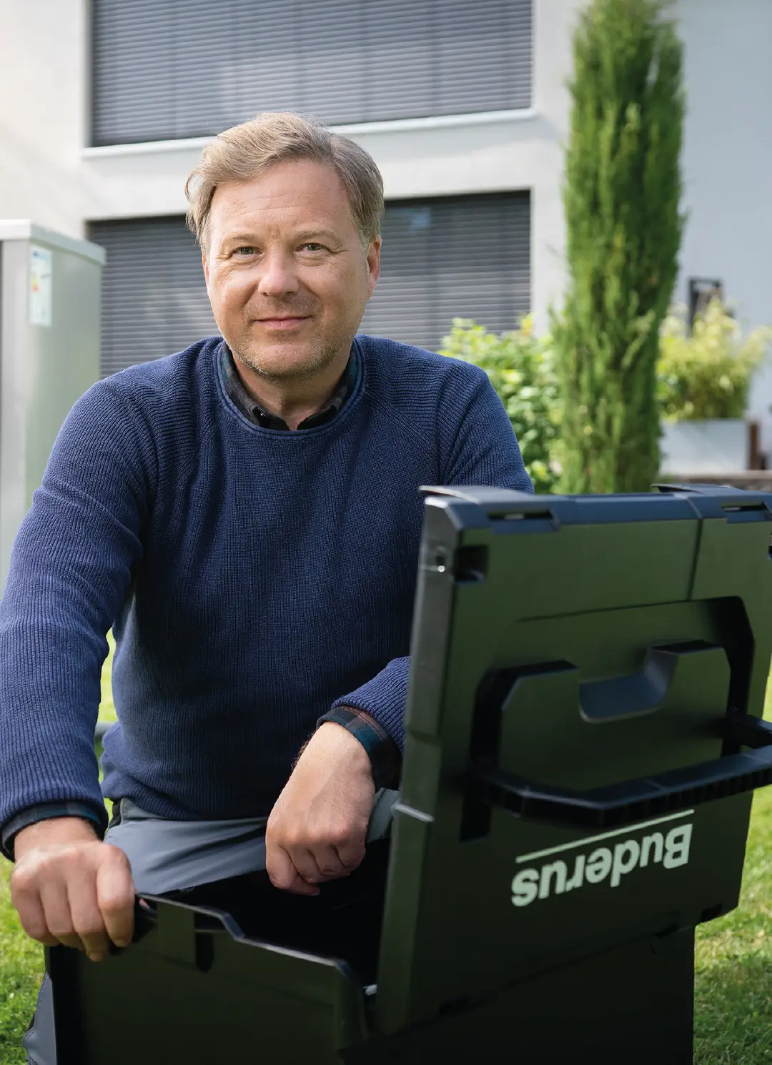 Kundendienst an Wärmepumpe