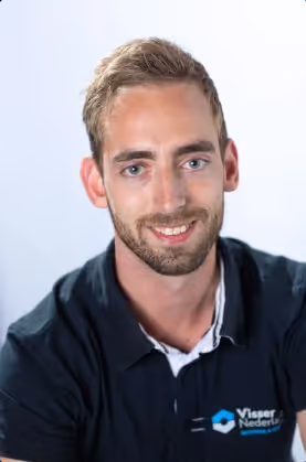 Portret van Floris Balk - Bedrijfsleider Visser Nederland Emmeloord