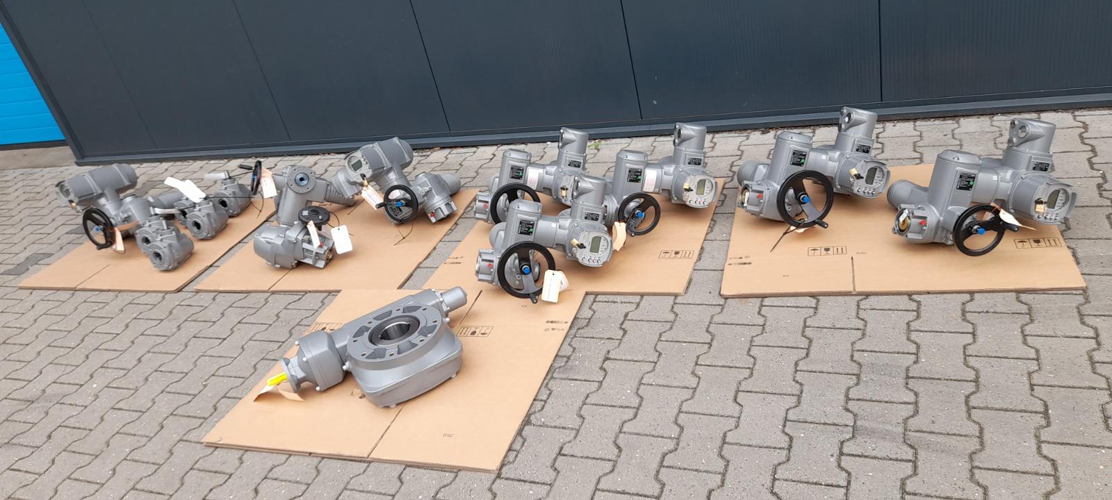 AUMA-afsluiteraandrijvingen klaar voor levering