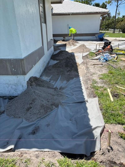 home before siding replacement