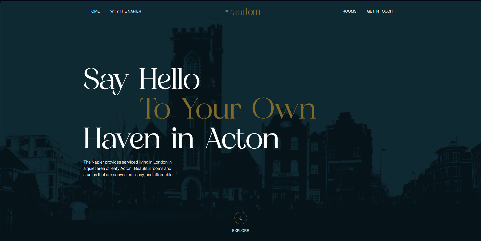 Trendy Stay – Mini Website