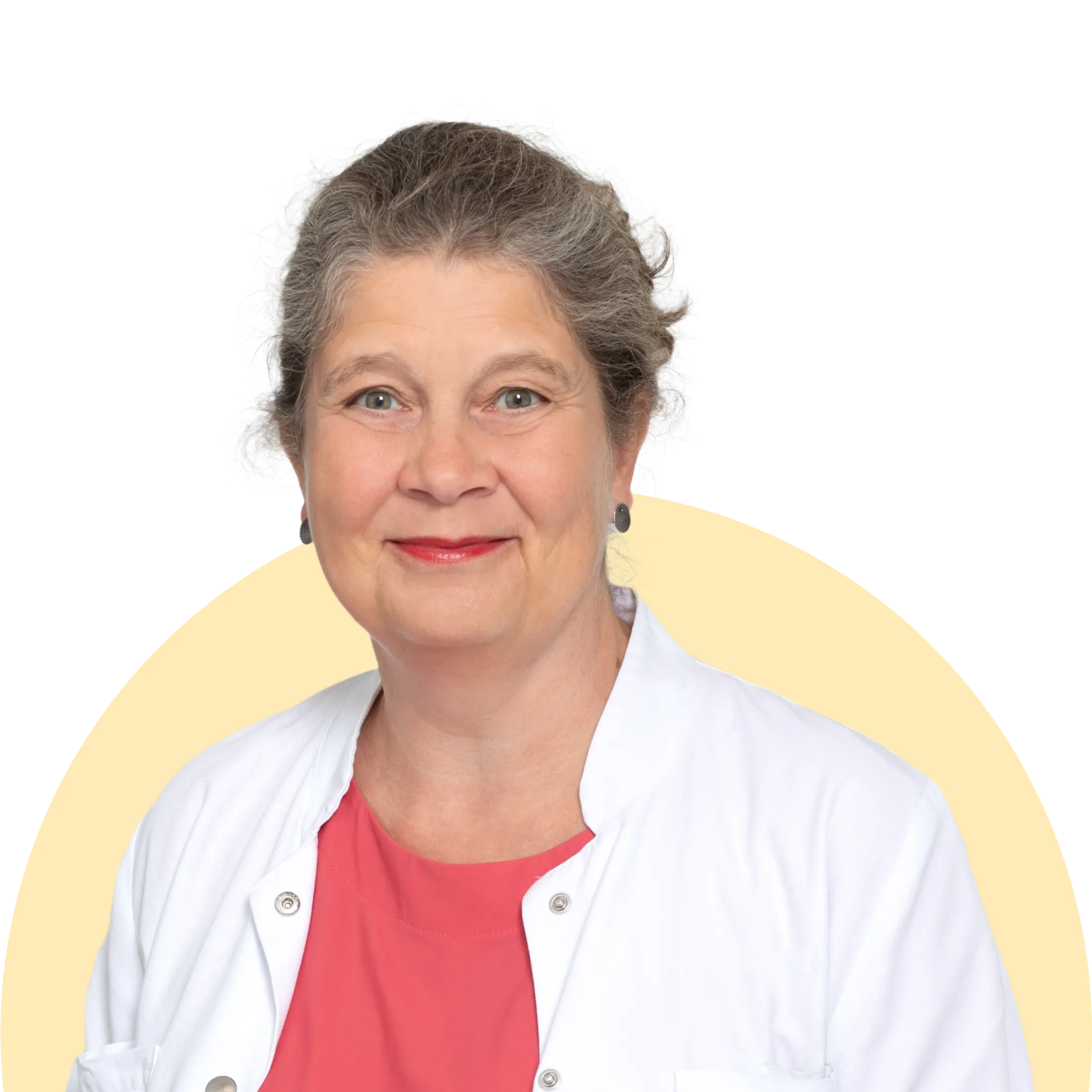 Frau Dr. med. Sophie Brackrock
Profilbild mit gelbem Hintergrund