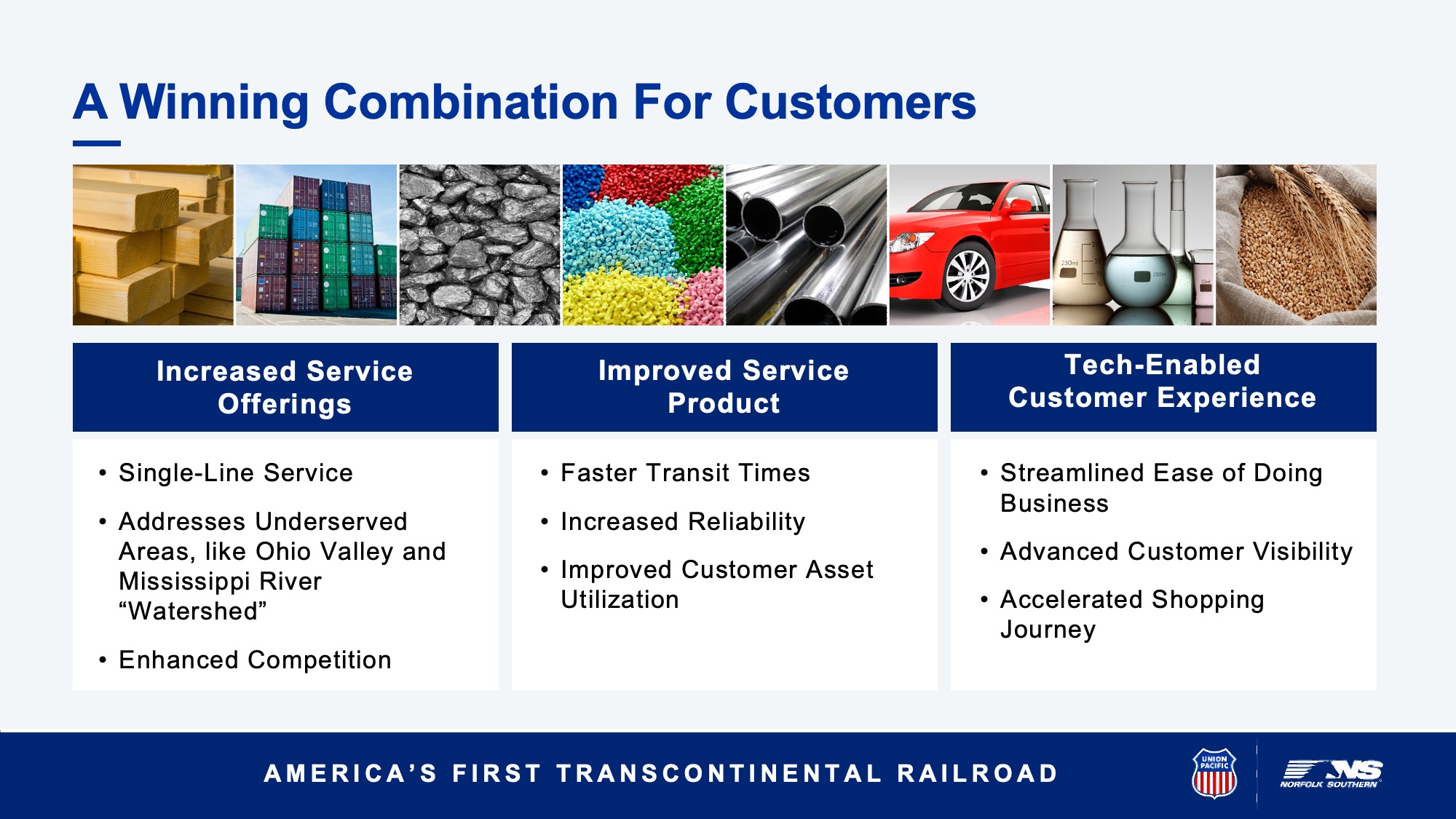 Presentation snapshot of norfolk southern union pacific benefits service