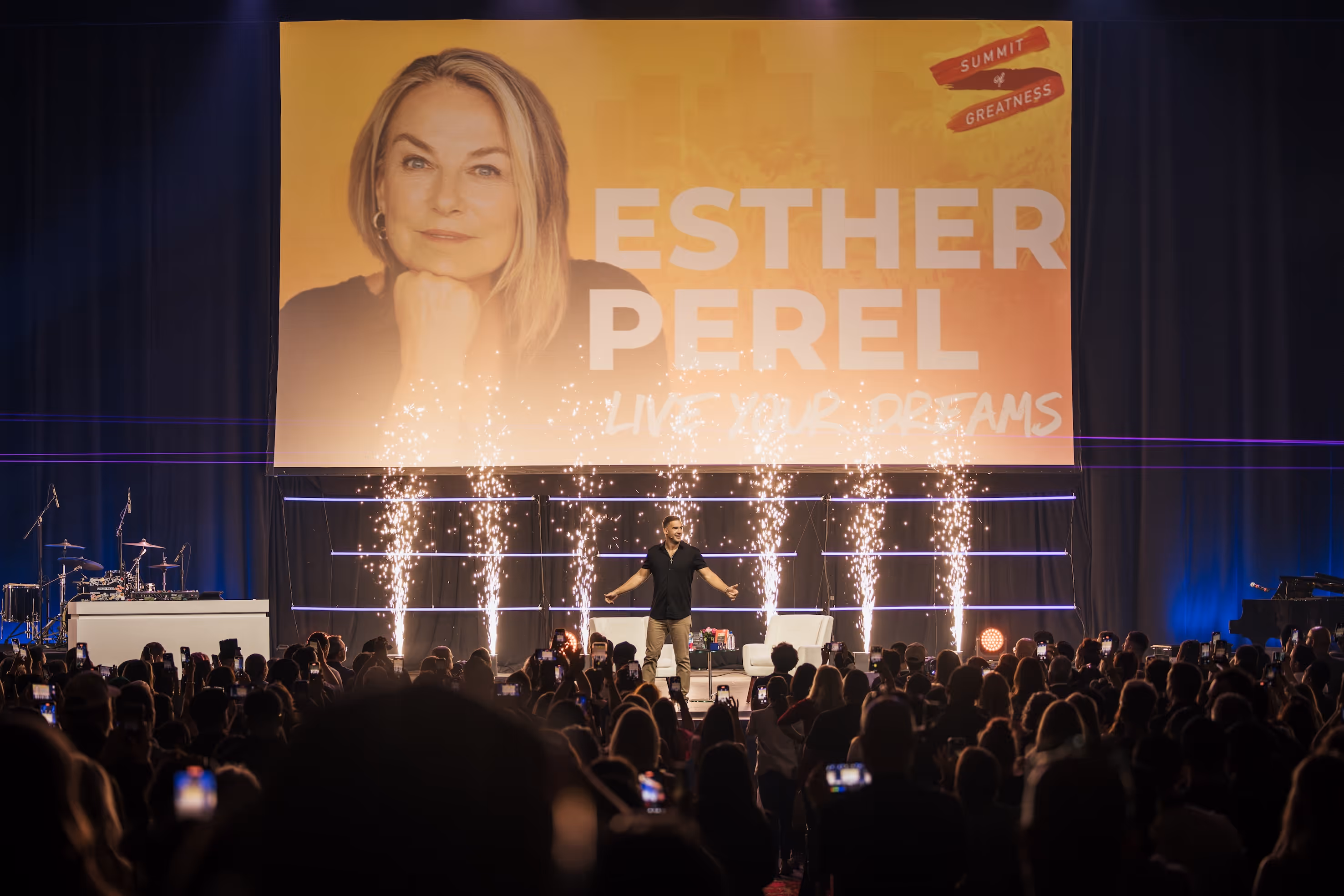 Esther at conference