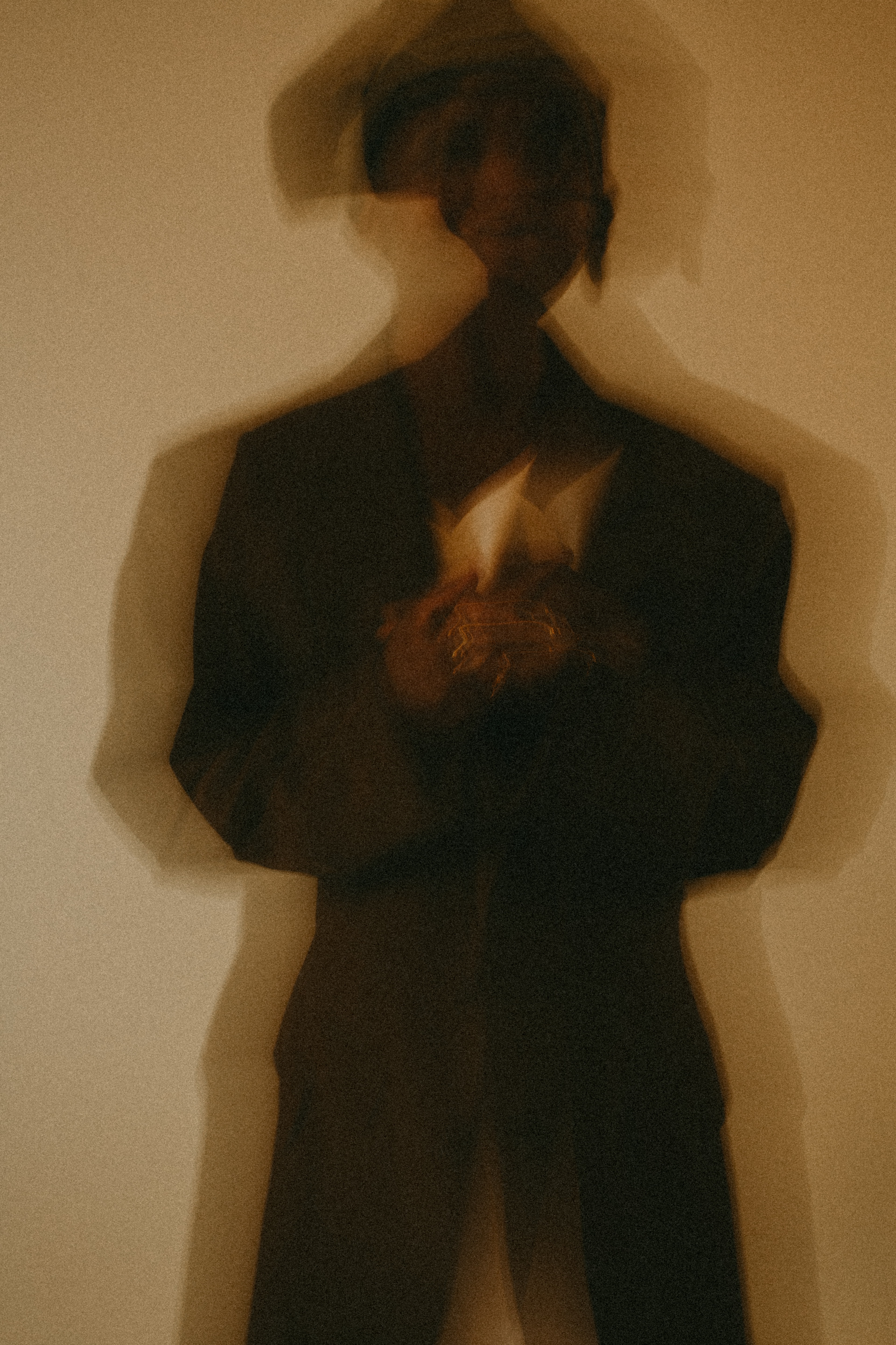 Abstract blurred photo of a person from Nébuleuse – Series 1